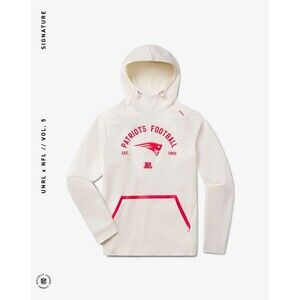 RARE UNRL x New England Patriots White 2025 Crossover Hoodie II Nike Jersey Maye